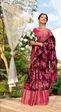 Load image into Gallery viewer, Soft Linen Cotton Saree
