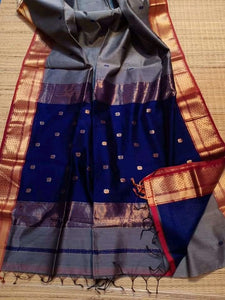 Handloom Pure Silk Cotton Saree