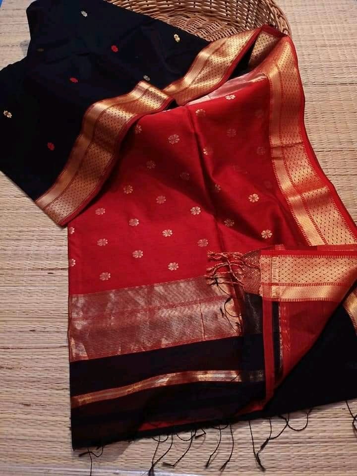 Handloom Pure Silk Cotton Saree