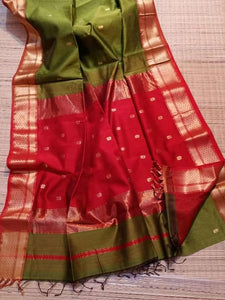 Handloom Pure Silk Cotton Saree