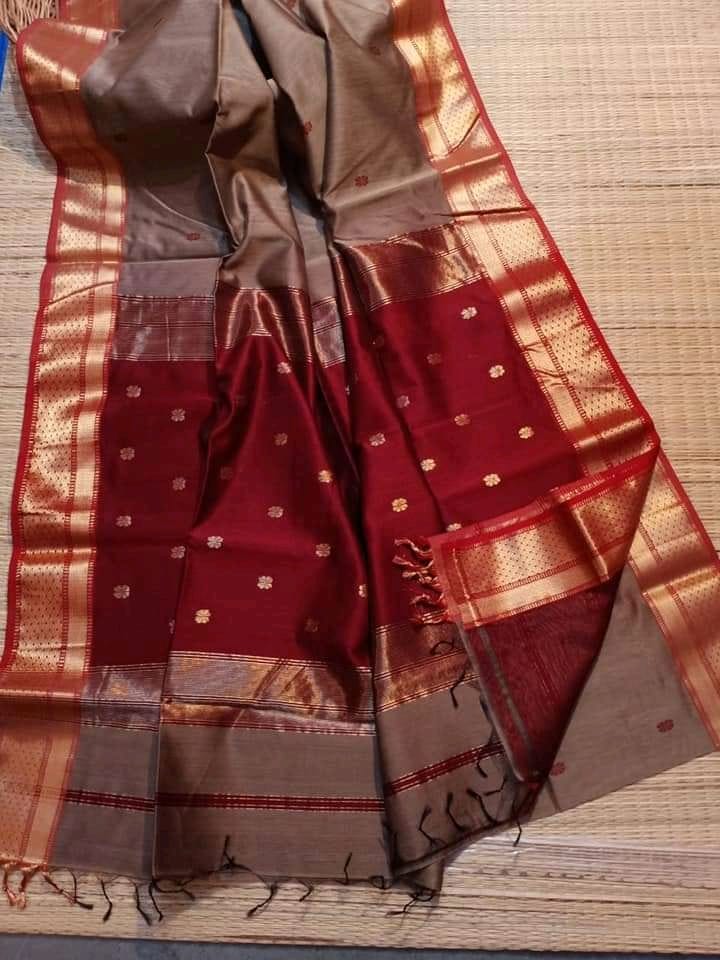 Handloom Pure Silk Cotton Saree
