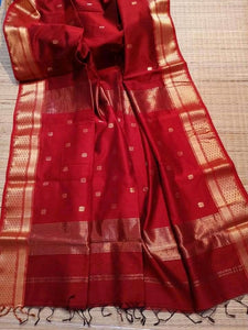 Handloom Pure Silk Cotton Saree