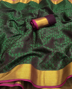 Silk weaving saree