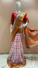 Load image into Gallery viewer, Kota Weaving cotton Saree
