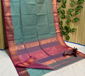 Handwoven Tissue Saree