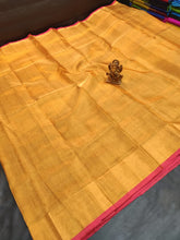 Load image into Gallery viewer, Handloom Tissue Silk Saree
