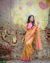 Load image into Gallery viewer, Handloom Tissue Silk Saree
