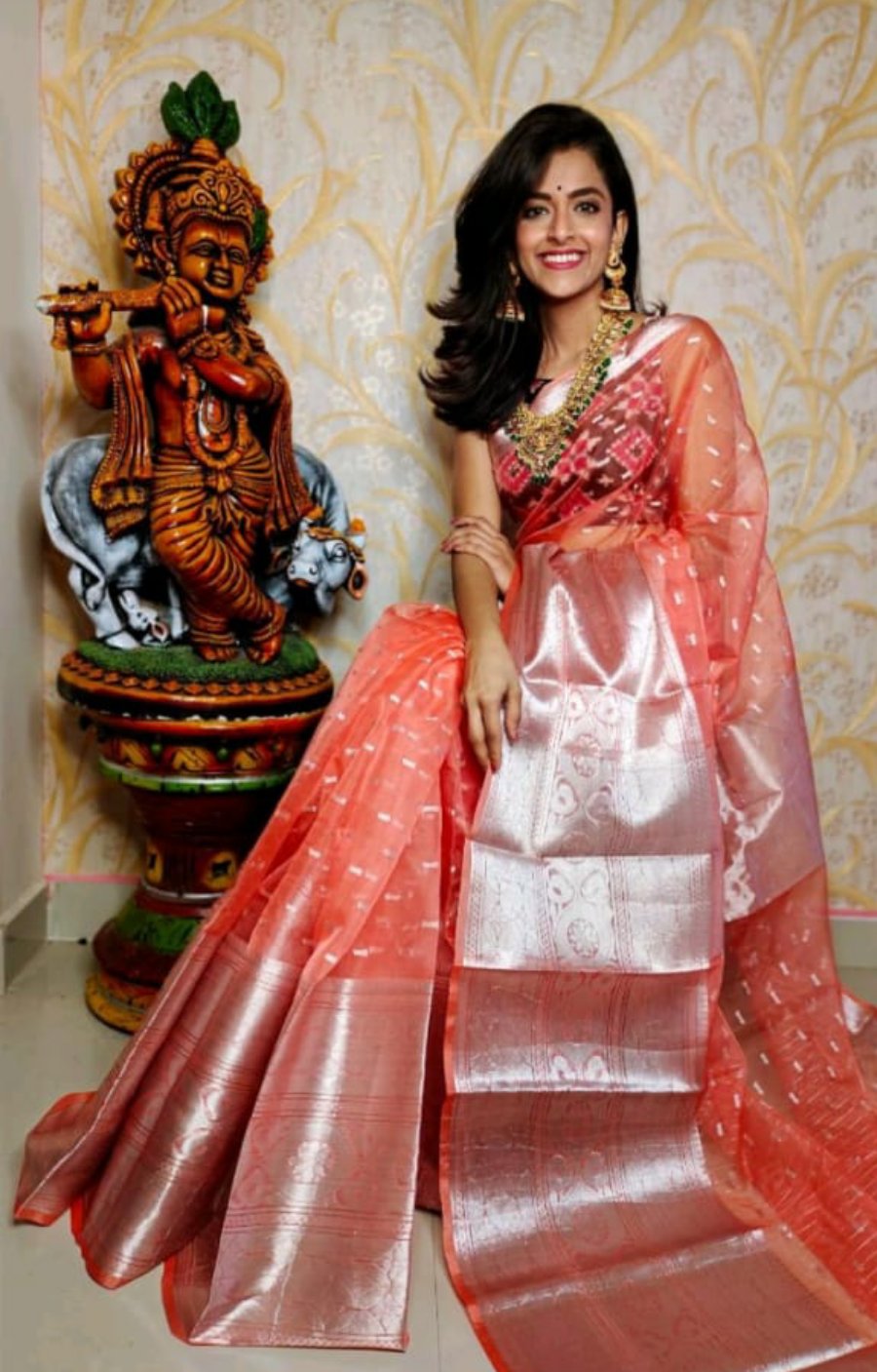 Banarasi Organza saree