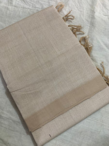 Mangalagiri Plain Pure Cotton Saree