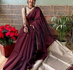 Handwoven Silk Cotton Saree