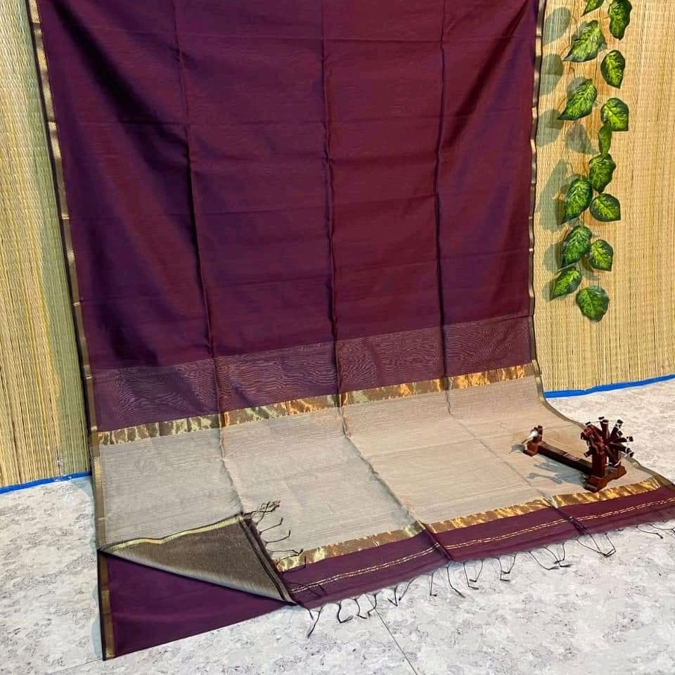 Handwoven Silk Cotton Saree