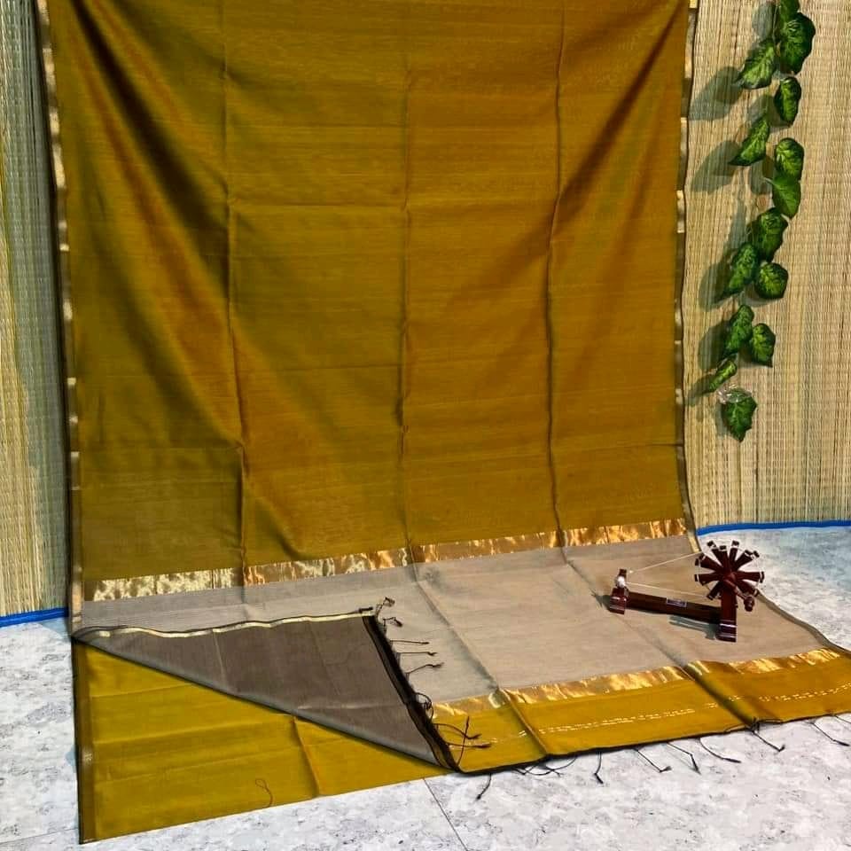 Handwoven Silk Cotton Saree