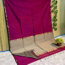 Load image into Gallery viewer, Handwoven Silk Cotton Saree
