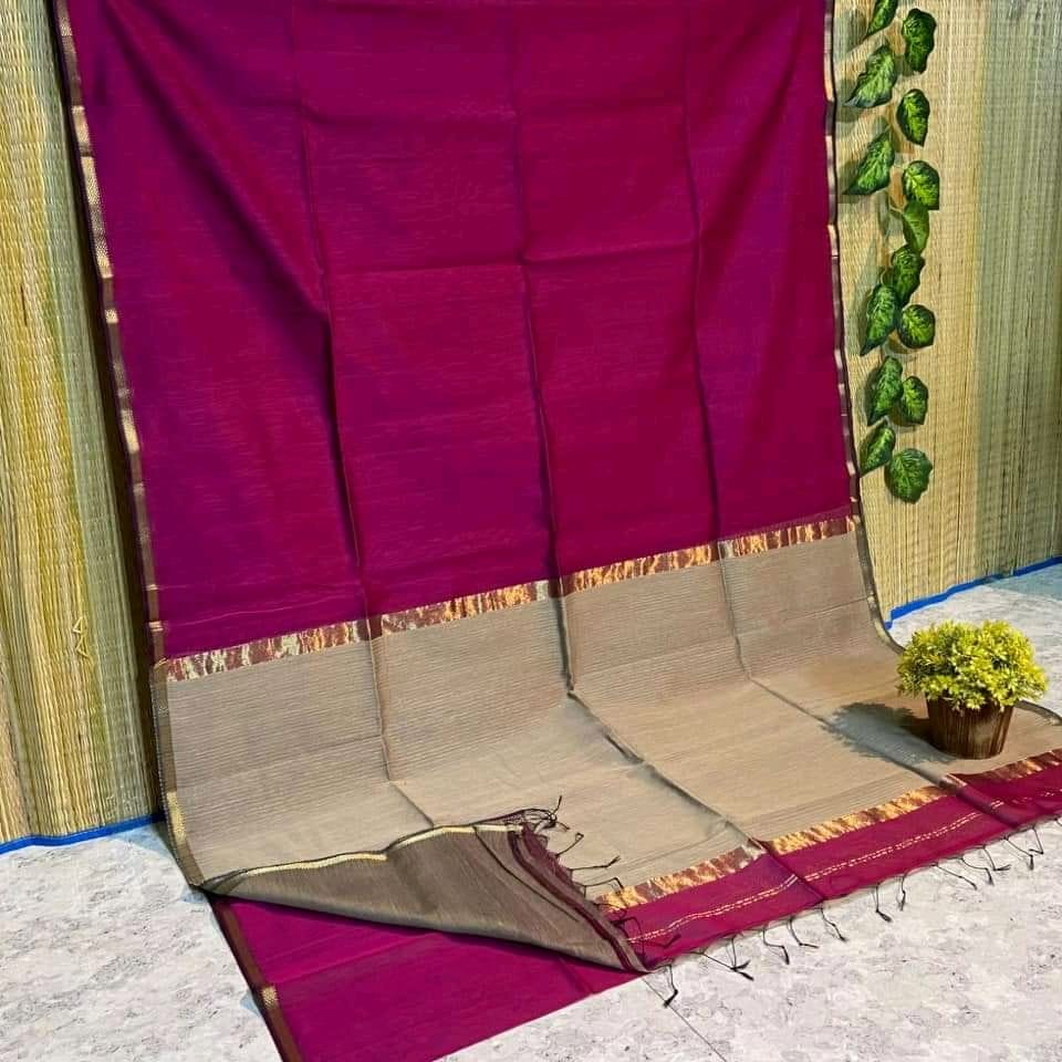 Handwoven Silk Cotton Saree