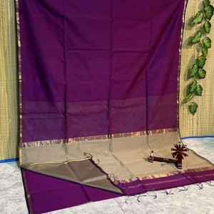 Handwoven Silk Cotton Saree