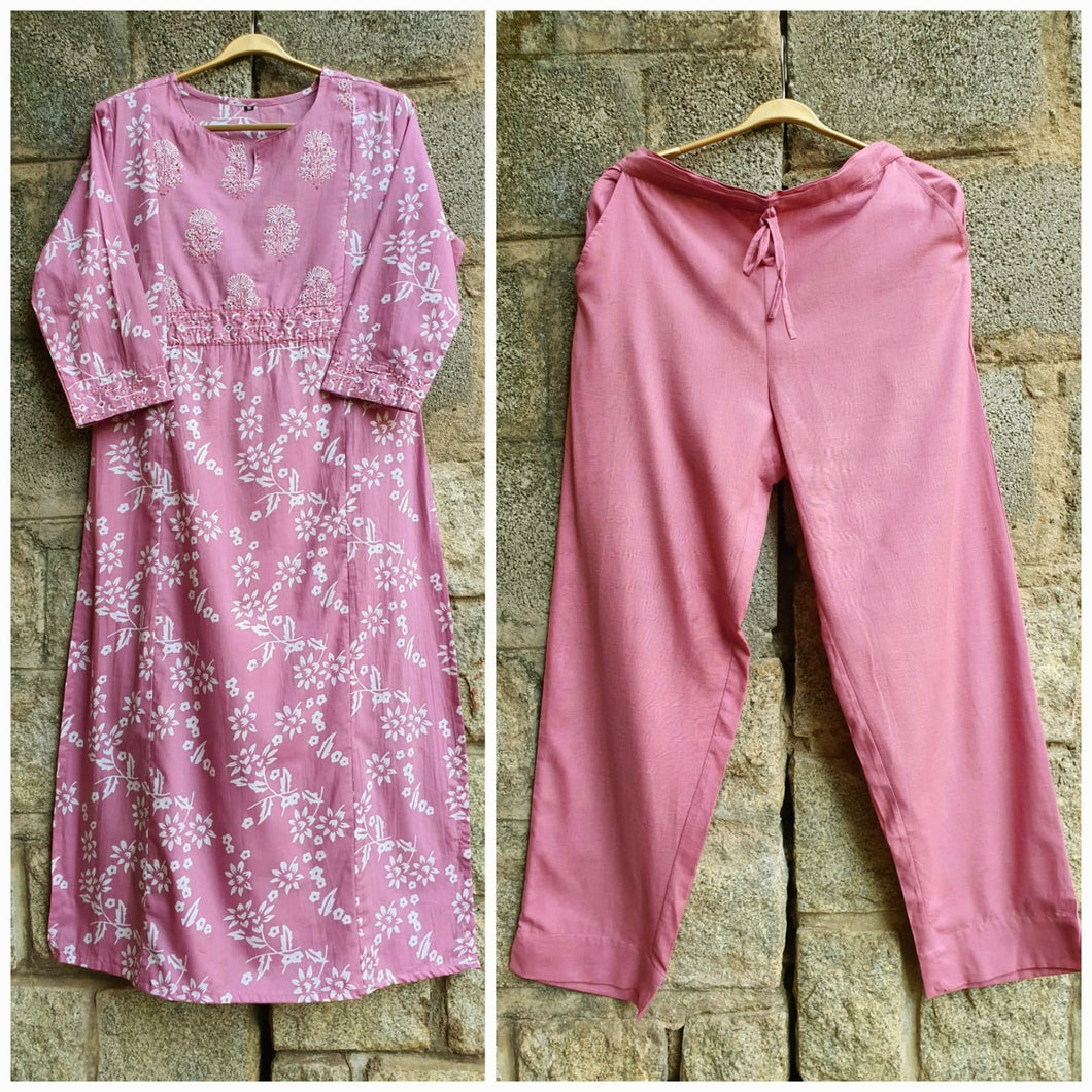 Pure Cotton  Kurta set