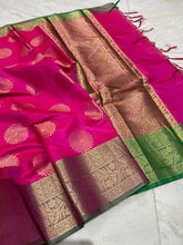 Load image into Gallery viewer, Banarasi Soft Silk Saree

