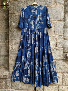 Pure Muslin Silk Gown