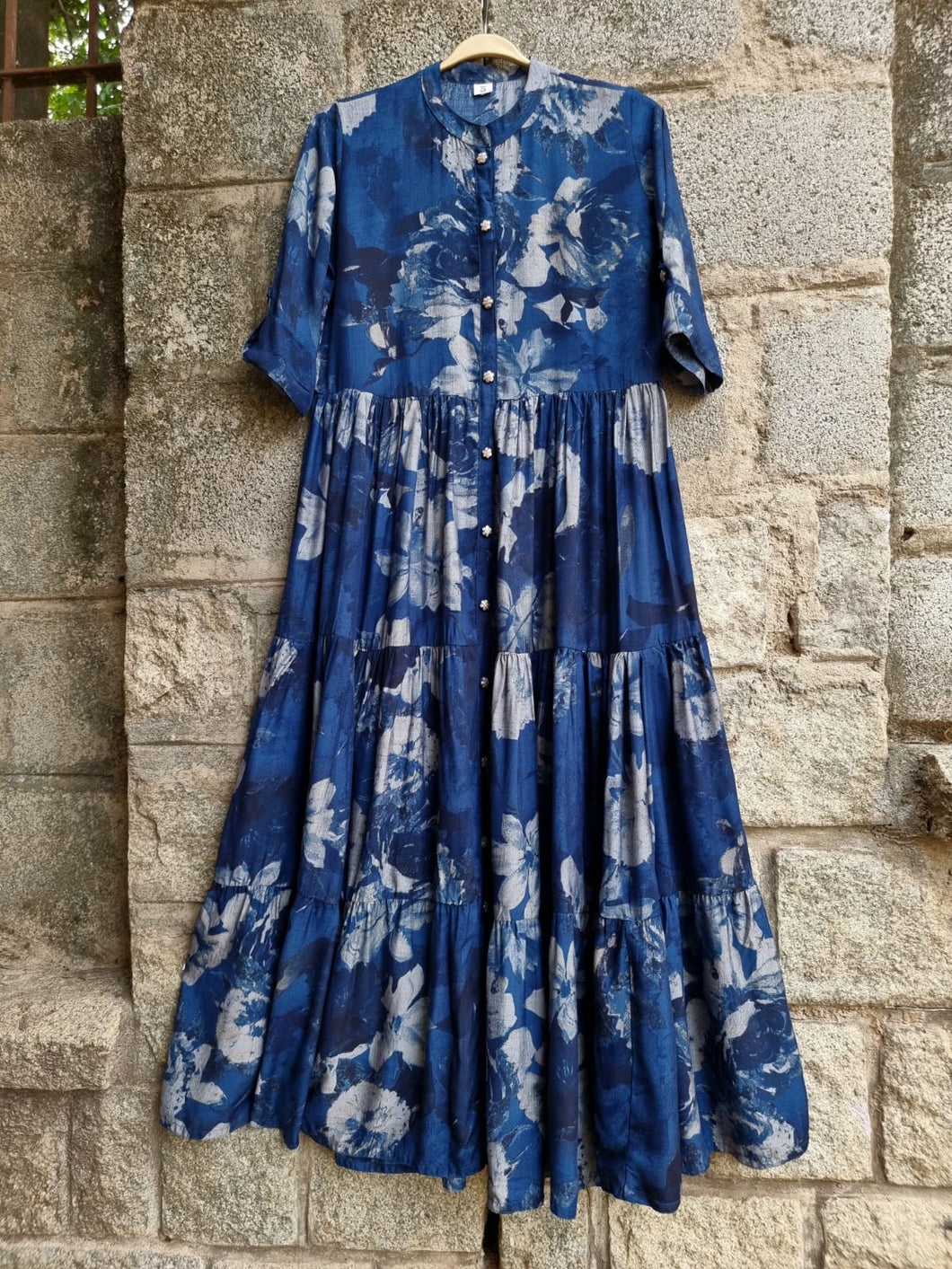 Pure Muslin Silk Gown