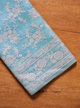 Load image into Gallery viewer, Pure Organza Chikankari Saree
