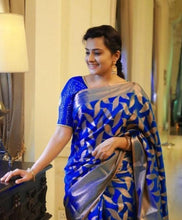 Load image into Gallery viewer, Banarasi Silk Saree
