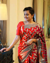Load image into Gallery viewer, Banarasi Silk Saree
