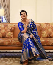 Load image into Gallery viewer, Banarasi Silk Saree
