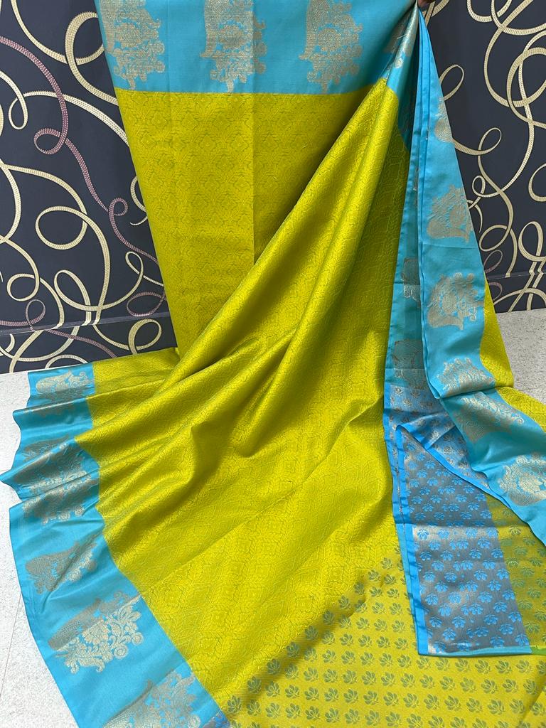 Kora Muslin Tanchoi Saree