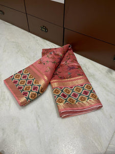 Banarasi Dupion Soft silk Saree