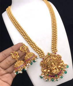 Neckset with Jhumkas