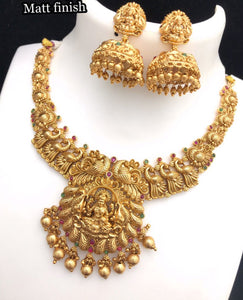 Neckset with Jhumkas