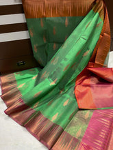 Load image into Gallery viewer, Banarasi soft tissue saree
