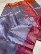 Load image into Gallery viewer, Banarasi Soft tissue saree
