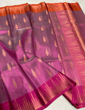 Load image into Gallery viewer, Banarasi Soft Tissue Saree
