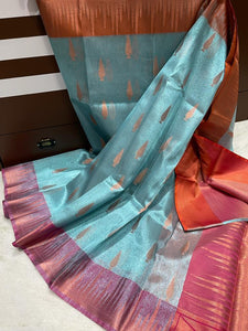Banarasi soft tissue saree