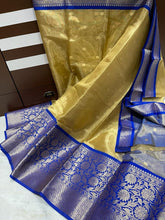 Load image into Gallery viewer, Banarasi Soft Tissue Saree
