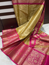 Load image into Gallery viewer, Banarasi Soft Tissue Saree
