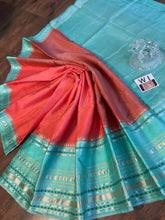 Load image into Gallery viewer, Banarasi Soft silk saree
