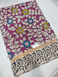 Kalamkari Soft Silk Cotton Saree