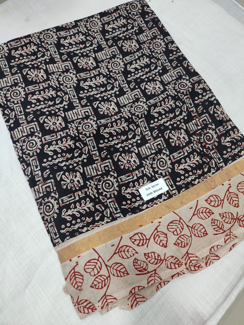 Kalamkari Soft Silk Cotton Saree
