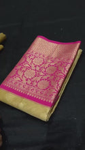 Load and play video in Gallery viewer, Banarasi Soft Tissue Saree
