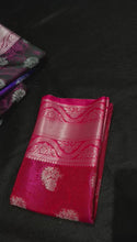 Load and play video in Gallery viewer, Banarasi Silk Cotton Saree
