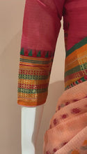 Load and play video in Gallery viewer, Kota Weaving cotton Saree
